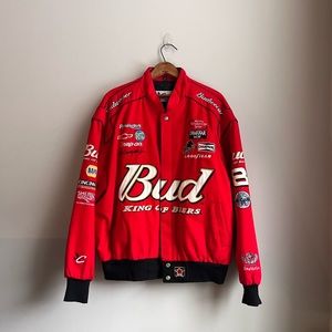 NASCAR Dale Earnhardt Jr. Cotton Racer Jacket sizes XL
